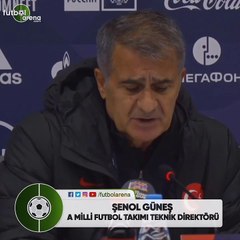 Şenol Güneş: "Rusya disiplinli bir takım, maçın zorluğunu biliyoruz"