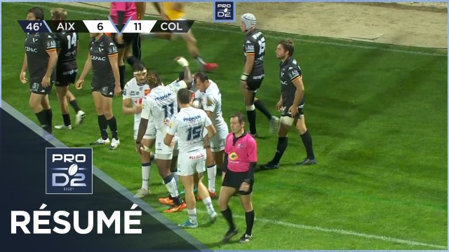 PRO D2 - Résumé Provence Rugby-Colomiers Rugby: 15-23 - J5 - Saison 2020/2021