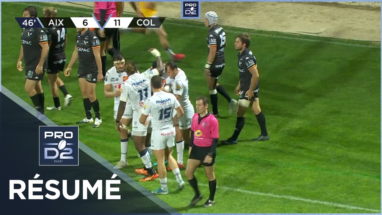 PRO D2 - Résumé Provence Rugby-Colomiers Rugby: 15-23 - J5 - Saison 2020/2021