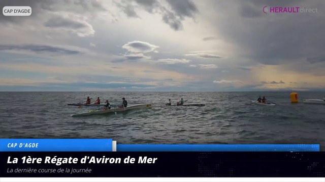 1ère Régate d'Aviron de Mer du Cap d'Agde 10 Octobre 2020