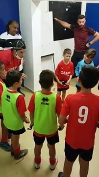 Cri de victoire de nos petits U10 contre le HFC