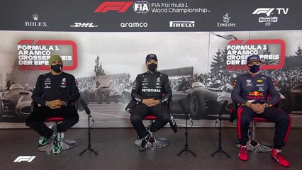 F1 2020 Eifel GP - Post-Qualifying Press Conference