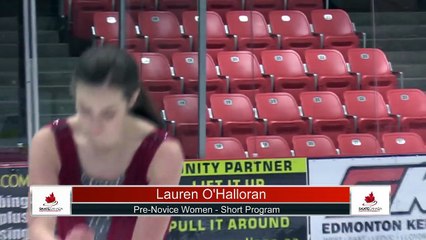 Pre-Novice Women Short Program Groups 4 & 5 - 2020 Region Based Performance Opportunity - LEDUC
