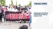 #EndSARS protests continue in Abuja, Lagos, Oyo⁣, 60 Immigration officials sacked over bribes — Official and more