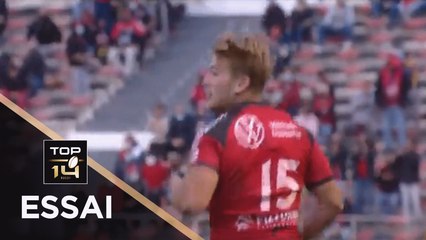 TOP 14 - Essai de Gervais CORDIN (RCT) - Toulon - Montpellier - J4 - Saison 2020/2021