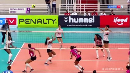 Download Video: Campeonato Paulista de Vôlei Feminino - São Paulo Barueri x Osasco e Pinheiros x Sesi Bauru