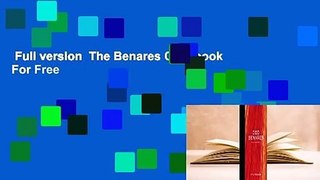 Full version  The Benares Cookbook  For Free