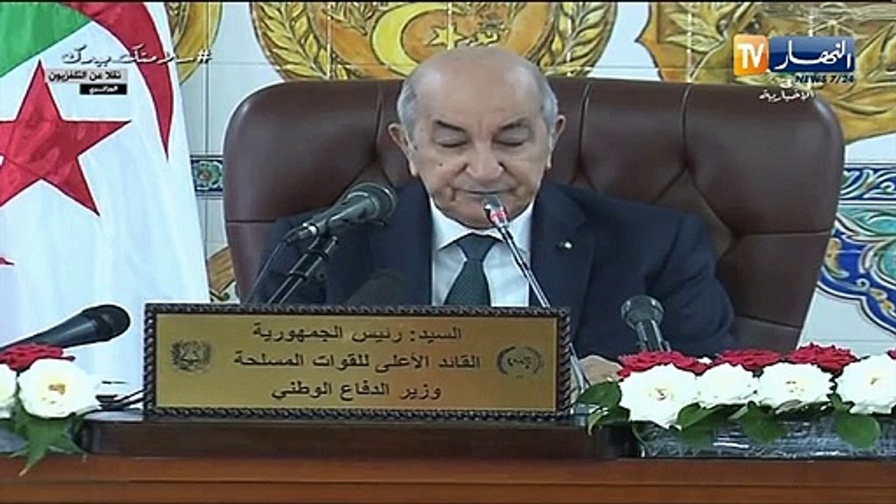 الرئيس تبون لا يمكن أن نغفل على القضية الفلسطينية وهي أم القضايا ودعمنا ثابت للشعب الفلسطيني