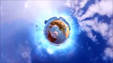 GoPro Fusion camera 360 timelapse clouds