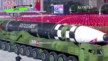Kim Jong Un Pamer Rudal dan Senjata Baru di Parade Militer Korea Utara