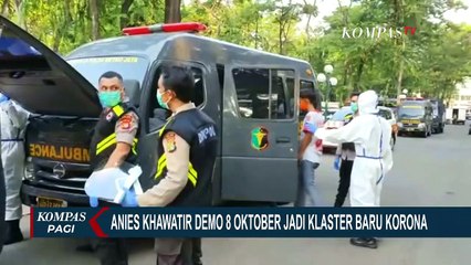 Anies Khawatir Demo 8 Oktober Jadi Klaster Baru Corona