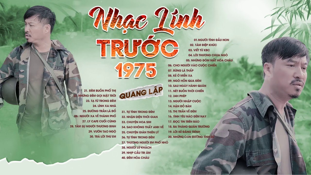 Người Tình Đầu Non, Viết Từ KBC - LK Nhạc Lính Thời Chiến 1975 Đi Cùng Năm Tháng