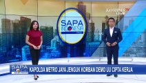 Kapolda Metro Jaya Jenguk Korban Demo UU Cipta Kerja