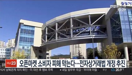 오픈마켓 소비자 피해 막는다…전자상거래법 개정 추진