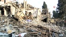 Ermenistan'ın saldırdığı Gence'de hasar gün ağarınca ortaya çıktı