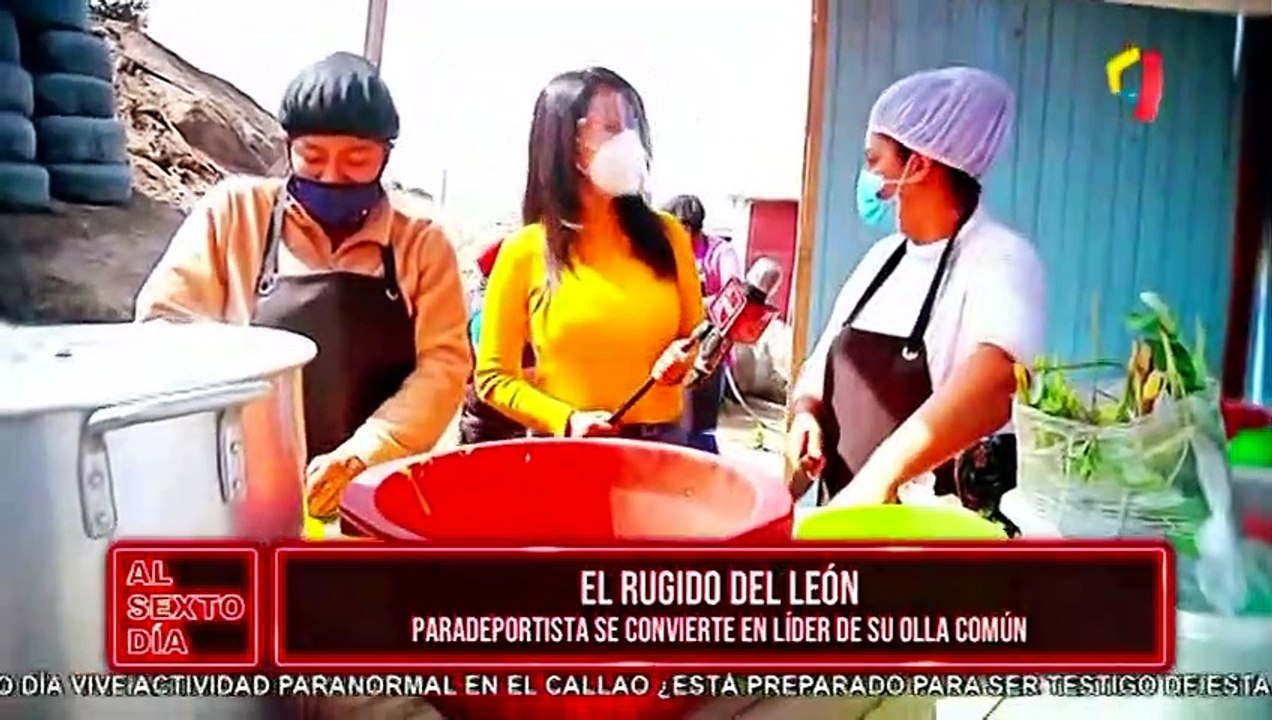 Un León con corazón de oro que ruge y levanta olla común