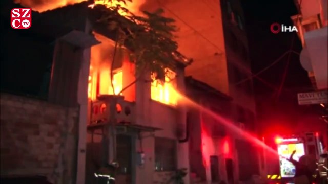 Çanta imalathanesinde korkunç yangın: Onlarca kuş yanarak telef oldu