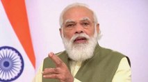 PM Modi questions beneficiary of svamitva scheme 2020