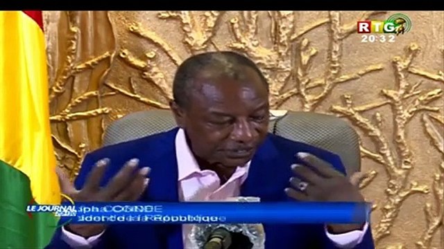 En pleine campagne pour la présidentielle, Alpha Condé fait une adresse à la Nation