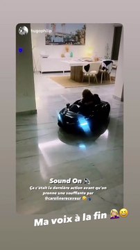 Marlon, le fils de Caroline Receveur, sur Instagram.
