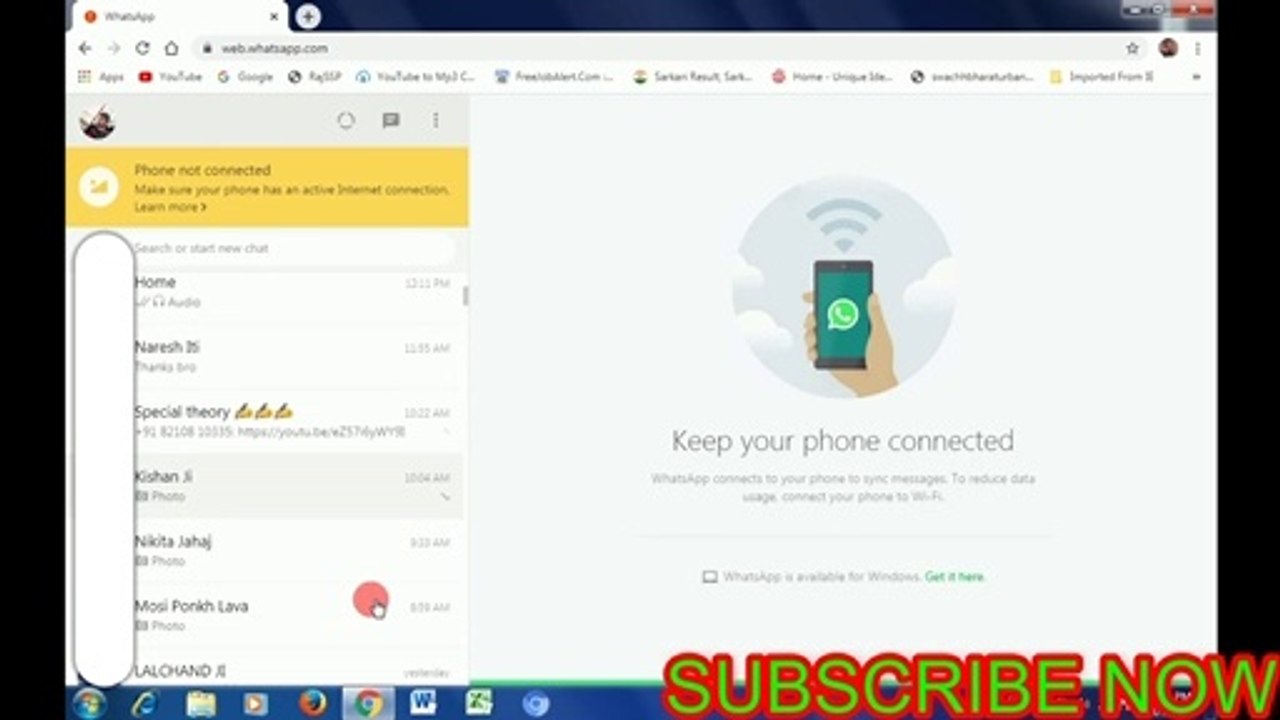 Laptop/pc me WhatsApp Kaise chlaye ।। 2020 ट्रिक ।।Laptop me whatsapp kaise chalaye | Whatsapp Web | Hindi Trick 2020!! S.K. ALL TECHNICAL