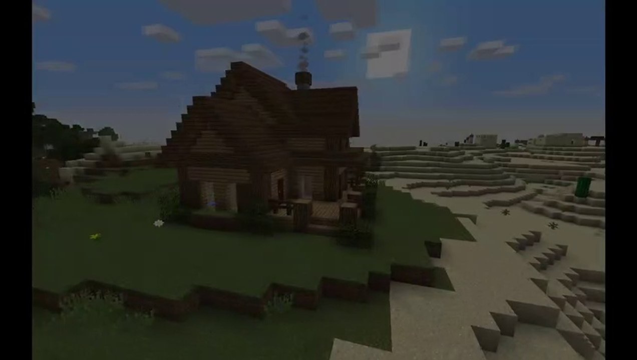 How to build a Big Log House in Minecraft (simple tutorial)