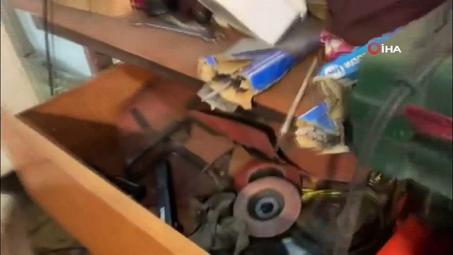 Silah imalathanesine polis baskını