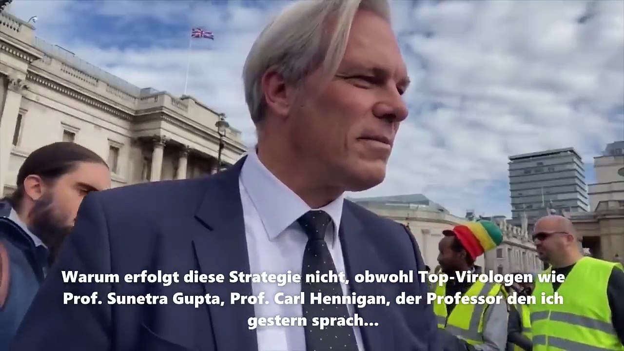 26, Sep 2020 Dr  Heiko Schöning Interview in London English mit Deutschem - he was  arrested shortly after !