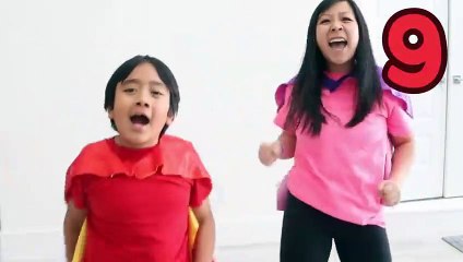 Superhero Exercise Workout for kids with Ryan's World!