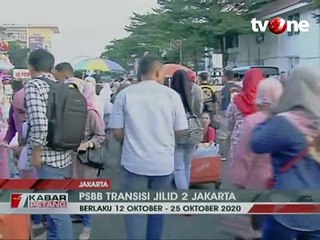 DKI Jakarta Berlakukan PSBB Transisi Jilid 2