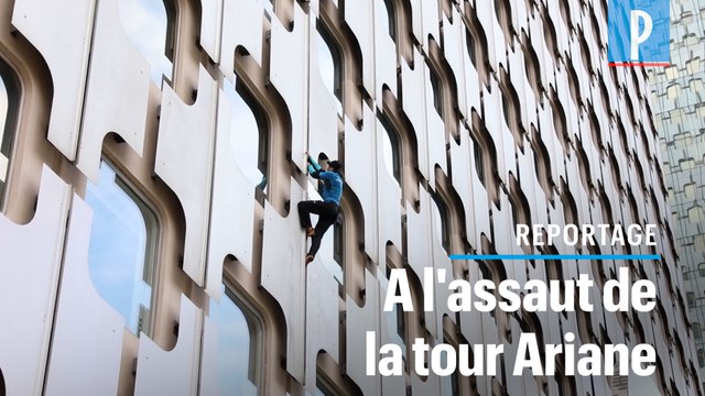 Il escalade un gratte-ciel de 152 mètres de haut sans protection à La Défense
