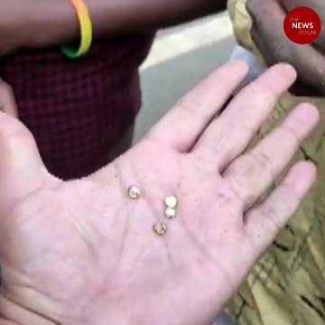 Scores gather to collect ‘gold coins’ on roadside in TN, except it wasn’t gold