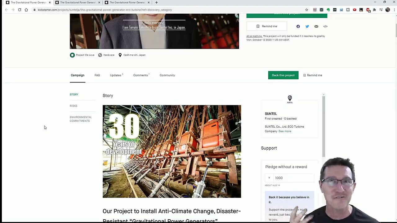 eevBLAB #82 - Kickstarter Over-unity Gravitational Power Generator!