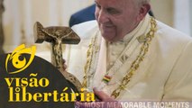 Che GuePapa | Papa critica Livre Mercado e direito de propriedade, temos que pensar nos pobres.