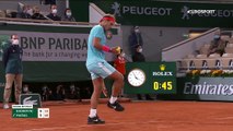 French Open 2020 - Watch Rafael Nadal BAGEL Novak Djokovic in remarkable opening set