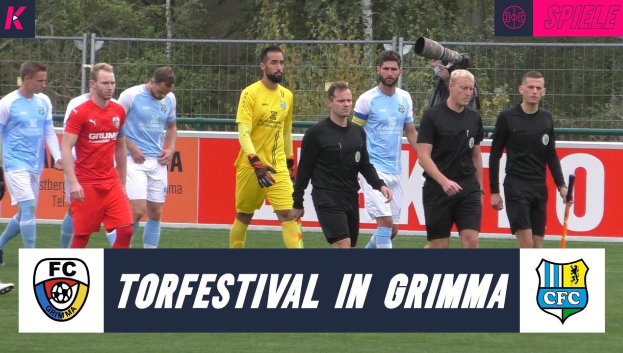 Torfestival in Grimma | FC Grimma – Chemnitzer FC (3. Runde, Sachsenpokal)