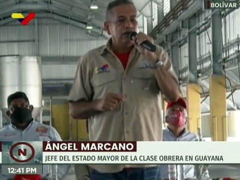 Clase obrera de Guayana respalda aprobación y aplicación de la Ley Antibloqueo