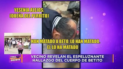 Vecina graba el cadaver de un pobre perrito que fue cruelmente asesinado por su ex dueño