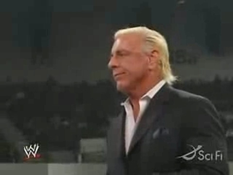 ECW 19/02/08: Elijah Burke & Shelton Confronts Ric Flair