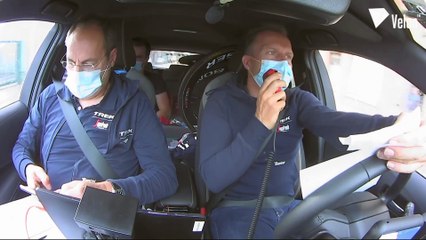 Trek-Segafredo celebrate Mads Pedersen's Gent-Wevelgem win