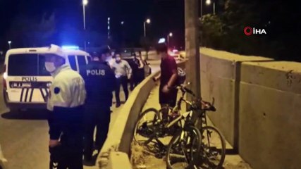 Başkent’te otomobil, bisikletli gence çarptı