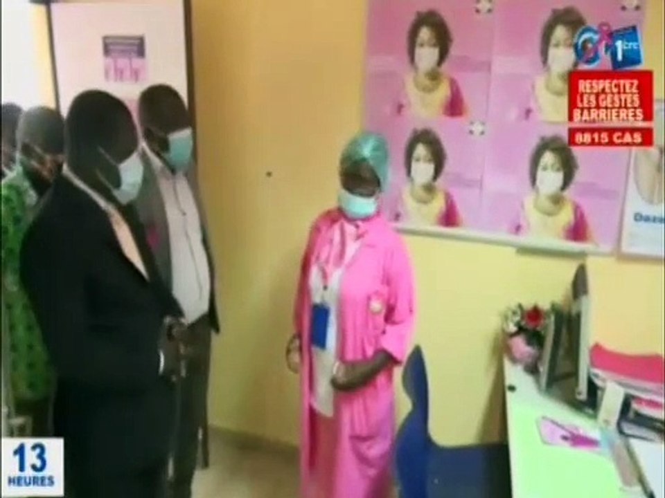 RTG/Visite des centres de prise en charge des malades du COVID-19 par le secrétaire général de province