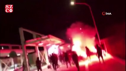 Rumlardan KKTC’ye havai fişekli tahrik