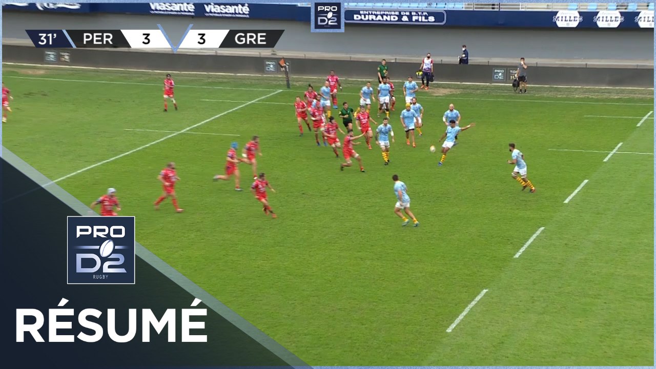 PRO D2 Résumé USA PerpignanFC Grenoble Rugby 2618 J5 Saison 2020/2021 Vidéo Dailymotion