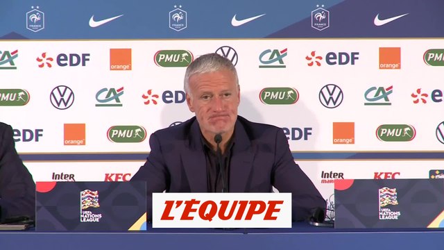 Deschamps : « Faire mieux dans le dernier geste » - Foot - Ligue des nations