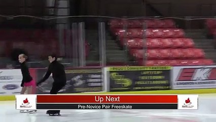 Pre-Novice Pair Freeskate - 2020 Region Based Performance Opportunity - LEDUC