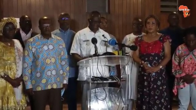 Déclaration de Maurice Kakou GuikahuéSE en chef du PDCI-RDA à la résidence d'Henri Konan Bédié