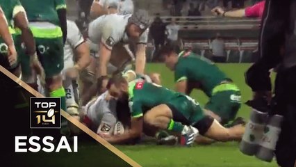 TOP 14 - Essai de Xavier CHIOCCI (LOU) - Pau - Lyon - J4 - Saison 2020/2021
