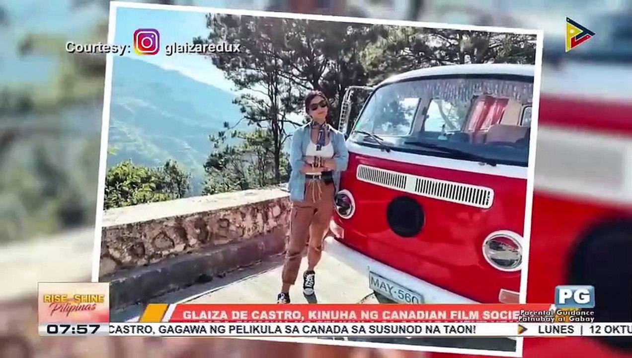 TALK BIZ: Glaiza de Castro, kinuha ng Canadian Film Society para gumawa ng pelikula sa Canada next year
