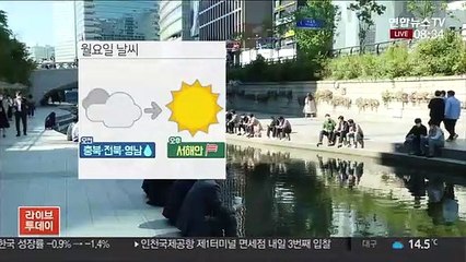 [날씨] 낮부터 차차 맑아져…오후부터 찬바람
